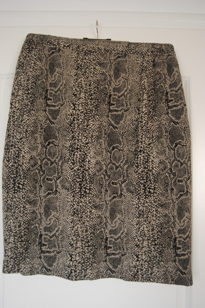 Schlangemuster  Rock  Röckchen Trendi