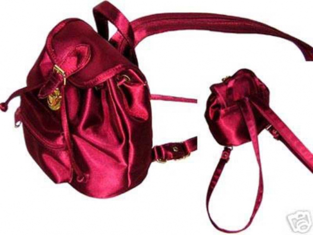 Satin mini Rucksack vintage  1995