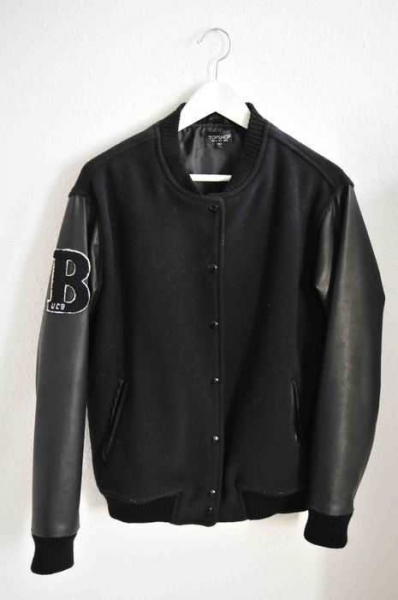 Topshop Bomber College Jacke