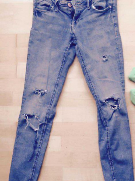 MORE&MORE //  Destroyed Jeans