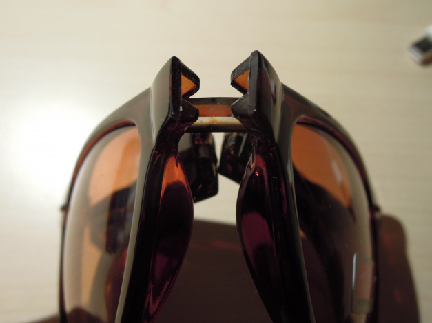 Ray Ban Wayfarer Folding falbare klappbare Sonnenbrille / braun