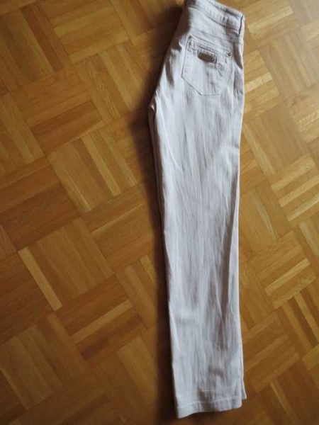 Jeans Hose, Gr.36/S, hellbeige / Raffaello Rossi