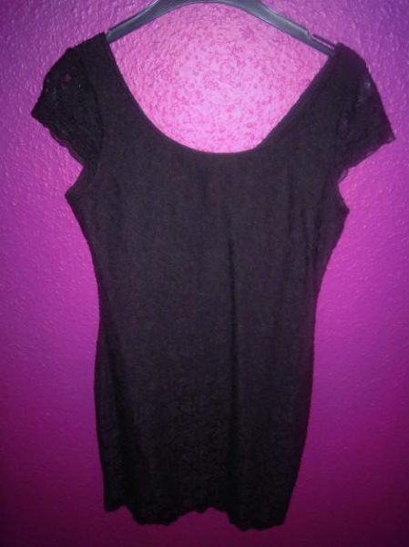 kurzes Spitzenkleid / H&M