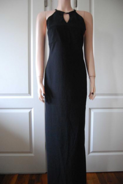 Schwarzes  Maxikleid  Trendi