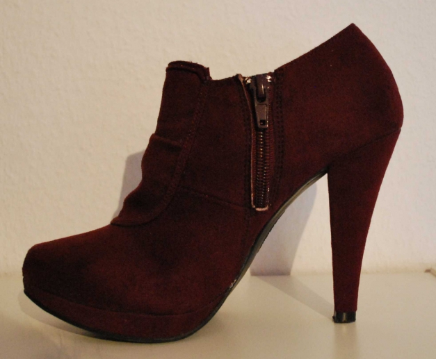 Stiefelette Bordeaux Größe 36 