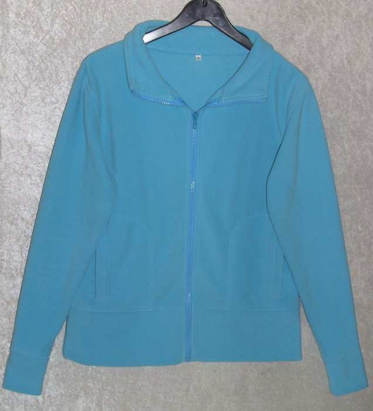 Fleecejacke hellblau