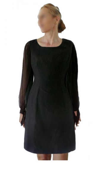 Vintage - das klassische kleine Schwarze - hier aus den 60ern! Gr. XS (34/36)