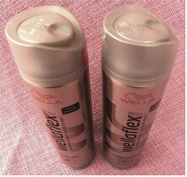 2 x Wellaflex Haarspray - Farbbrillanz - Starker Halt - je 250 ml