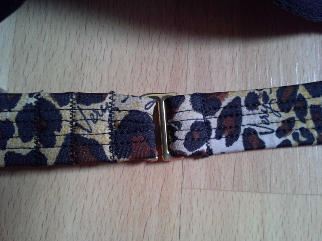 Victoria`s Secret Super Push Up Bikini / Maximizer 2Cups mehr Neuwertig Leo & Totenköpfe S36 75B 80A