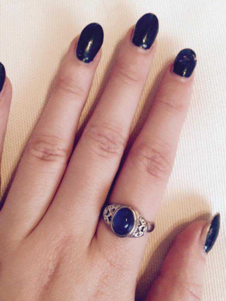 ECHT SILBER //Silberner Stimmungsring