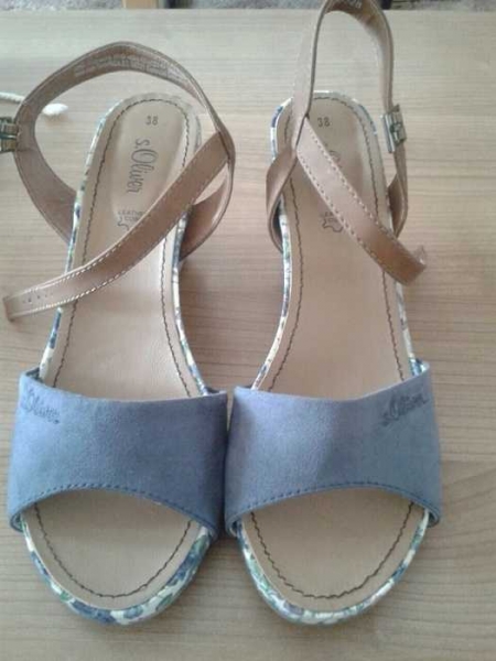 Sandalette blau S´Oliver