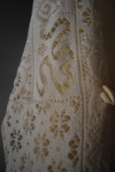 Weisse  Weste Vintage Trendi