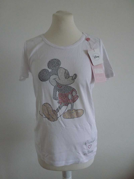 T-Shirt – Strass- Princess goes Holllywood  Mickey Mouse