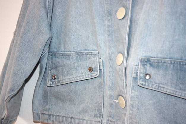Vintage Jacke Jeans Hipster oversize