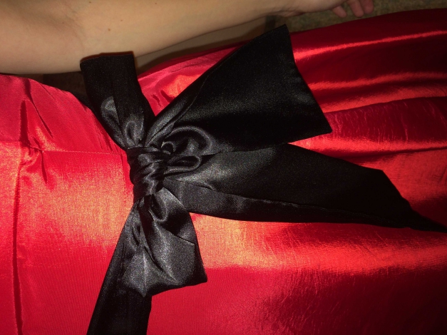 rotes Kleid von Orsay