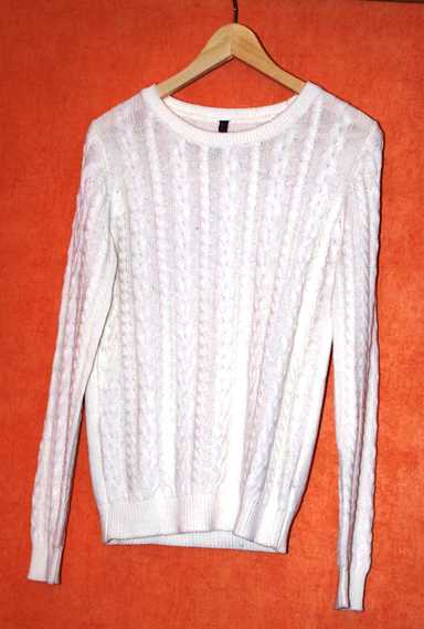 Pullover mit Zopfmuster vom New Yorker