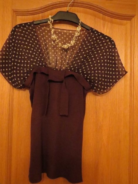 Oberteil,schick,braun,schick