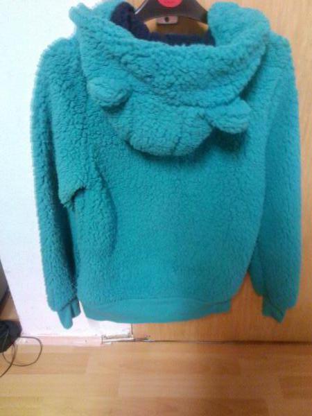 Warme Übergangsjacke, Türkis, gr. M/42