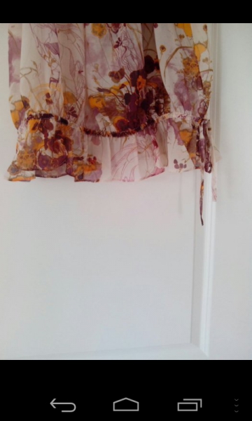 Schicke Bluse mit Blumenmuster