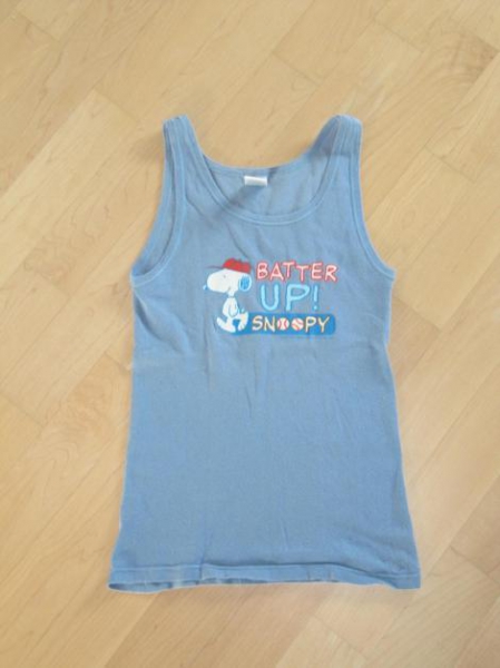 Unterhemd Snoopy blau Gr.140/152