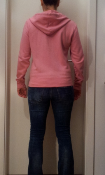 rosane Kapuzenjacke Gr.36/38 / flash lights