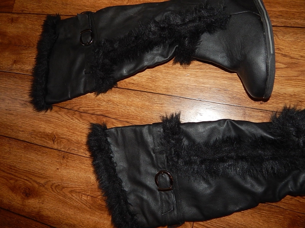 Echt toller schwarzer Stiefelö Gr. 40 von Emilia