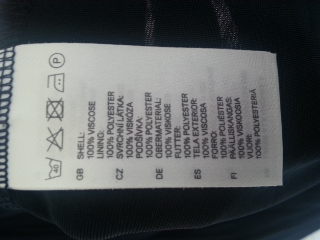 H&M dunkelblaues bodenlanges maxi Abendkleid