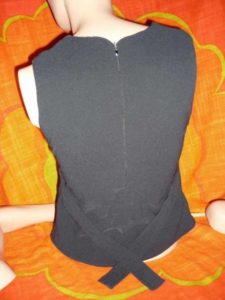 Tank Top * M 38 40 * schwarz * weste