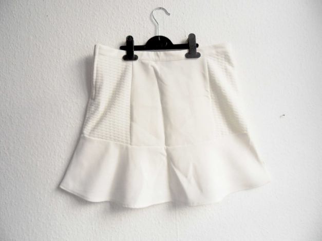 Cooler Minirock Volant Gr. M 38 Noisy May Pinup retro elegant Datenight Technobarbie