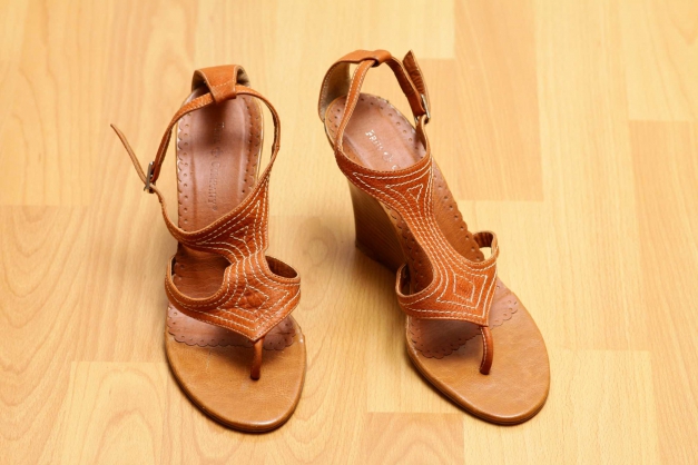 Friis & Company Wedges braun 