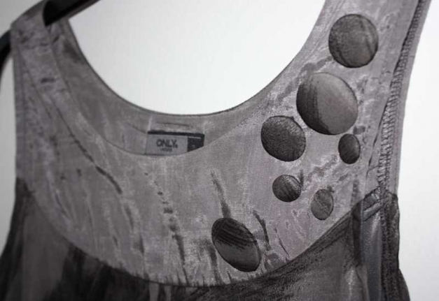 Kleid grau sweet chic 