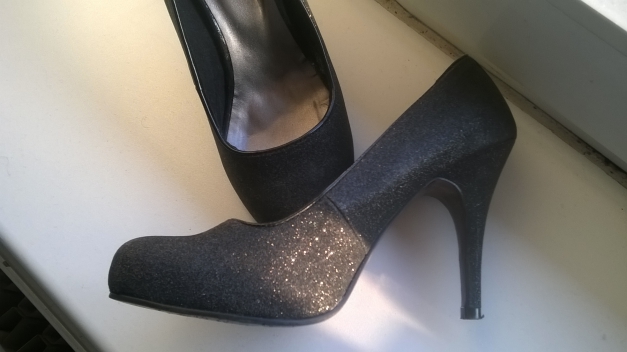 glitzernde Van der Laan Pumps 