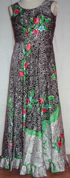 Original Kleid aus den 70er Jahren Gr. 36/38