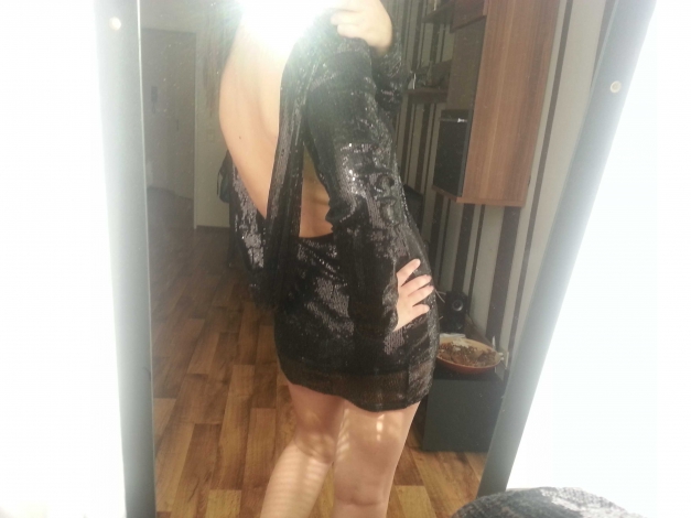 Super Sexy Pailletten Kleid