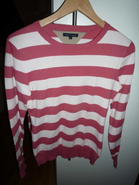 Gestreifter, weicher Pulli von Tommy Hilfiger