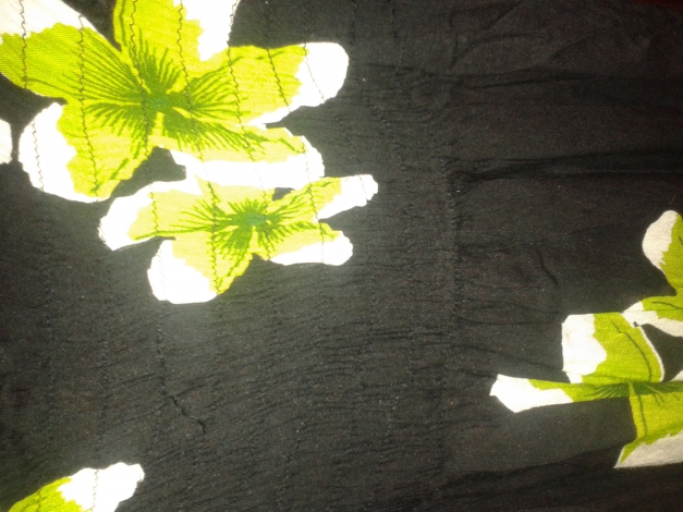 trägerloses strand sommer kleid Grün Schwarz blumen
