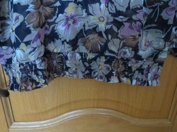 Bluse,florale Muster,Langarm