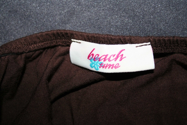 Strandkleid/ Sommerkleid braun, Größe 34