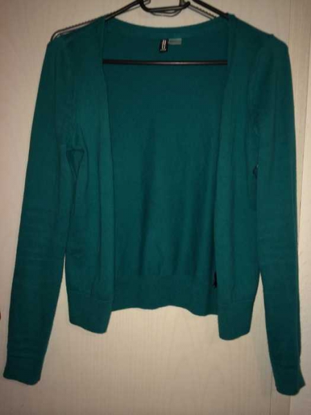 türkiser Cardigan /H&M