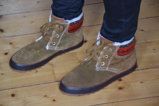 Winterschuhe gefüttert bunt