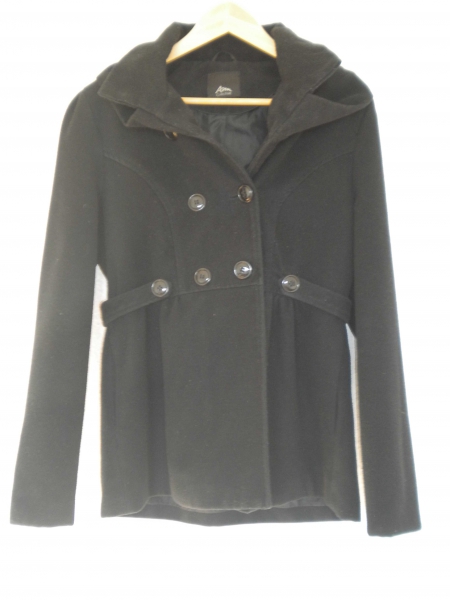 Winterjacke/mantel scharz