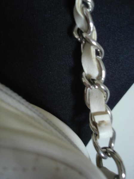 Tasche, Schultertasche, Weiß, Stars, Kette