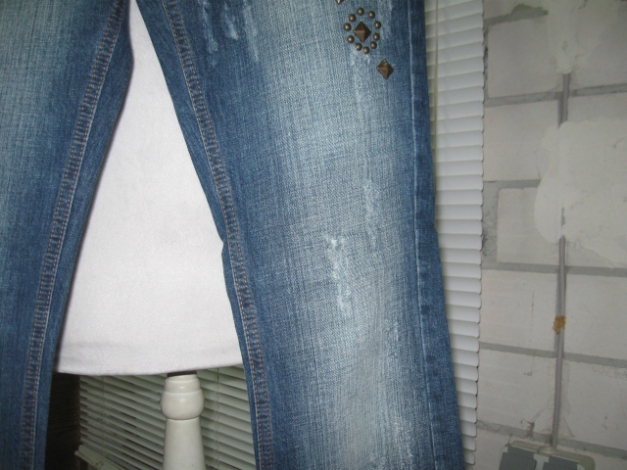 *** Herrlicher Anblick ~ Met Jeans ~ Nieten ~ Used Look ***k ** 