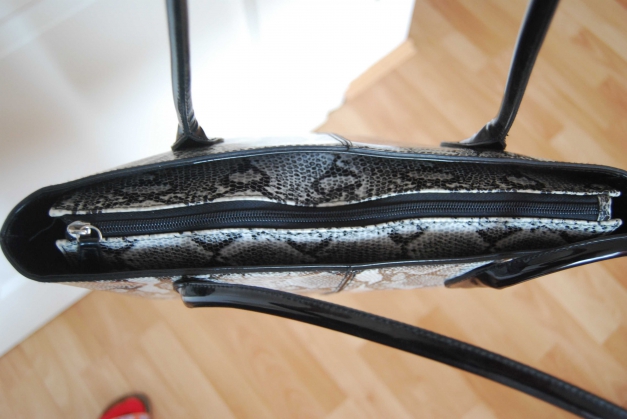 Schlangenrint  Bag  Shopper Umhängetasche Tasche Trendi