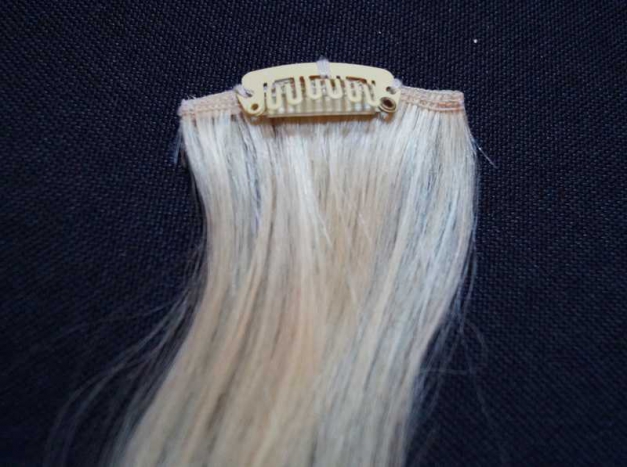 Remy Echthaar Clip In Extensions #613 Versandfrei!