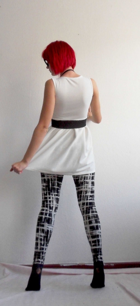 Wollweißes Skaterkleid Gr. M 36 38 kurz von NastyGal