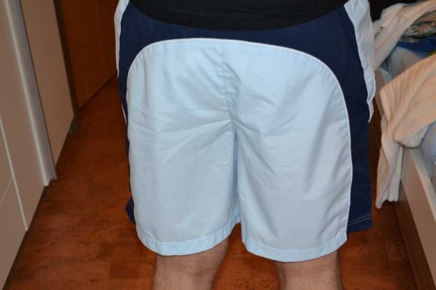 Nike Badeshorts in Hellblau