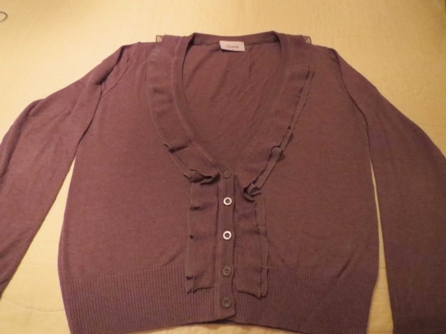 Pullover, kurz, taupe