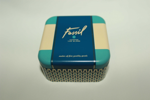 Fossil Silberkette Herz