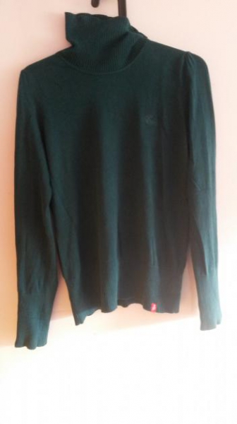 waldgrüner Pullover von Esprit